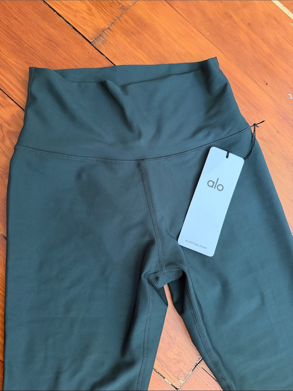 ALO Yoga High-Rise Forest Green Leggings